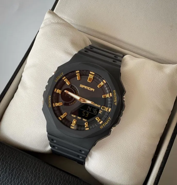 MEN'S%20Dual%20Time%20Wrist%20Sports%20Watch%20Sanda%206016%20Waterproof%20WorldTime%20Model%20-%20Image%205