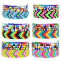 VSCO Girl Bracelet Graduation Season Party Wear Hand Woven Friendship Bracelet 5 Set. 