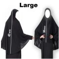 Ahram Ehram Ihram For Hajj and Umrah -Poly silk Solid Colors Hijabs Scarf for Girls Hijab Scarf for Women  - Namaz Scraf Hijab Ehram Chadar. 