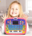 Early Education Intelligent LED Screen Tablet Learning Computer System Toy For Kids Education Laptop Computer Learn Toys Tor Child - Multicolor. 