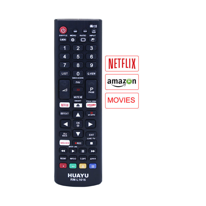 LG Smart LED TV Remote Control With Netflix , Movies & Amazon Button