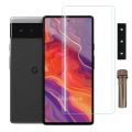 Google Pixel 6 Pro UV Glass Screen Protector jell Gorilla fiber Tempered Full Curved Protector For Pixel 6 Pro. 