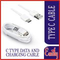 ORIGINAL DATA AND CHARGING CABLE COPPER 43 INCH 110CM LENGTH TYPE C. 