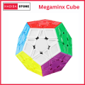 Megaminx Cube 3x3 Stickerless Cube Best Quality Fast Speed Magic Speed Cube Educational Puzzle Toys. 