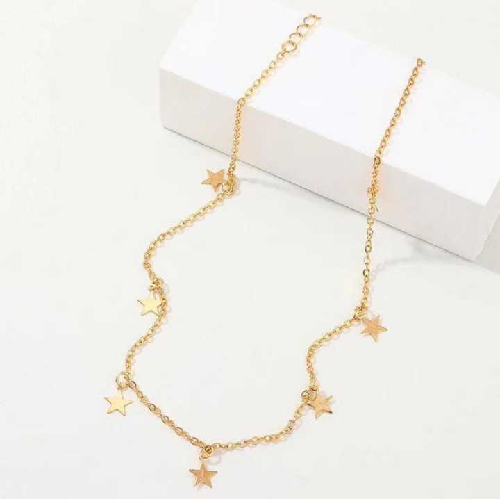 New%20Simple%20%20Star%20Necklace%20Pendant%20Choker%20.W0men%20And%20Girls%20-%20Image%203