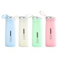 NICE 400ml Water Bottles Glass and Plastic | Double Wall Vacuum Insulation Hot & Cold Thermos Flask | Easy to Carry Travel Water Bottles. 