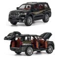 DieCast Toyota Land Cruiser SUV Models Cars Pull Back With Light Sound Multicolor. 