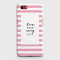 Oppo A1k Cover Case Beautiful pink and white lines Hard Cover- Design 1 Cover. 