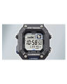 Casio General Standard Mens Black Resin Case Square Digital Bluetooth, World Time, Stop Watch, Step Tracker, Timer, Alarm, Calendar, Multi-Function Black Resin Band Watch-WS-B1000-1AVDF. 