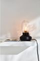 IKEA Tarnaby Glass Table Lamp, Electric, Side Lamp, Anthracite Cosy, Mood Light. 
