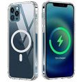 13 Pro Max Back Cover Magnetic Mag Safe Wireless Charging Case cover pouch. 