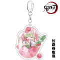 Demon Slayer: Kimetsu No Yaiba Acrylic Keychain Tanjiro Nezuko Tengen Mitsuri Muichirou Shinjurou Anime Acrylic Double. 