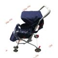 Foldable Baby Stroller Pram For Newborn Rubber Tyres. 