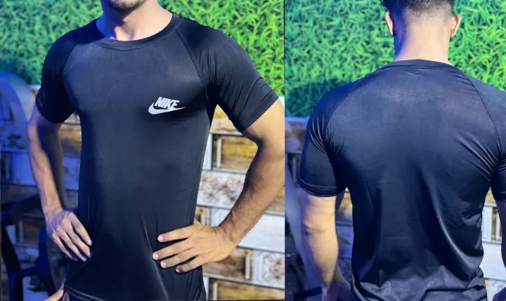 Black%20Half%20Sleeve%20Compression%20Tee%20T%20Shirt,%20Gym%20T%20Shirt,%20Mens%20Compression%20Base%20Layer%20Top%20Thermal%20Gym%20Sports%20Shirt,%20Gym%20Wear,%20Active%20Wear%20-%20Image%202