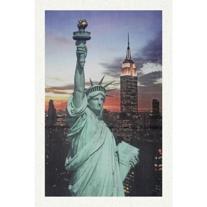 Statue of Liberty Photo Print on Canvas Wall Decor Frame Home Decoration Gift