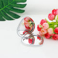 Disney Olaf And Sven Photos Pocket Mirror Frozen Funny Animals Heart Shaped Mini Hand Mirrors For Little Girls Strange DIY339. 