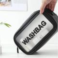 Travel Waterproof Cosmetic Bag – Zippered Makeup Bags for Women – Beauty Case Make-Up Organizer Storage Bath Toiletry Bag. 