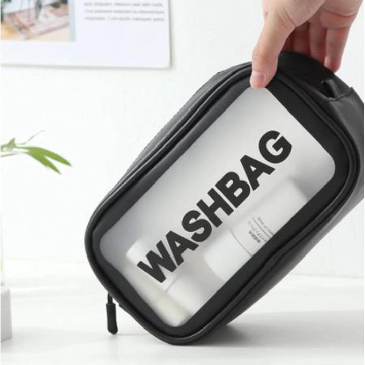 Travel Waterproof Cosmetic Bag – Zippered Makeup Bags for Women – Beauty Case Make-Up Organizer Storage Bath Toiletry Bag