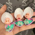 3Pcs/Set Disney Alice in Wonderland Young Oyster Baby Action Figure Toys Cute Curious Oysters Anime Figures Doll Gift Collection. 