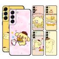 【NEW】Sanrio cute Pom Pom Purin Phone Case for Samsung Galaxy S20 FE S10e S8 S10 S22 Ultra 5G S21 Plus S9 S21 S7 Cover TPU Soft. 