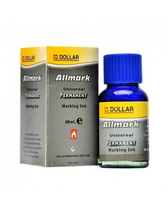 Allmark%20Permanent%20Blue%20Ink%20DC%20-%2015%20ml%20-%20Image%202
