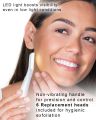 Flawless Dermaplane Glo Razor (It's NOT MACHINE) Lighted Finishing Touch Facial Razor with 6 Replacement Heads Face Hair Removal. 