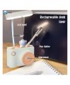 Led Table Lamp with Cute Pen Holder Children Bedroom College Dorm Eye Protection Reading Study Desk Light USB Charging. 