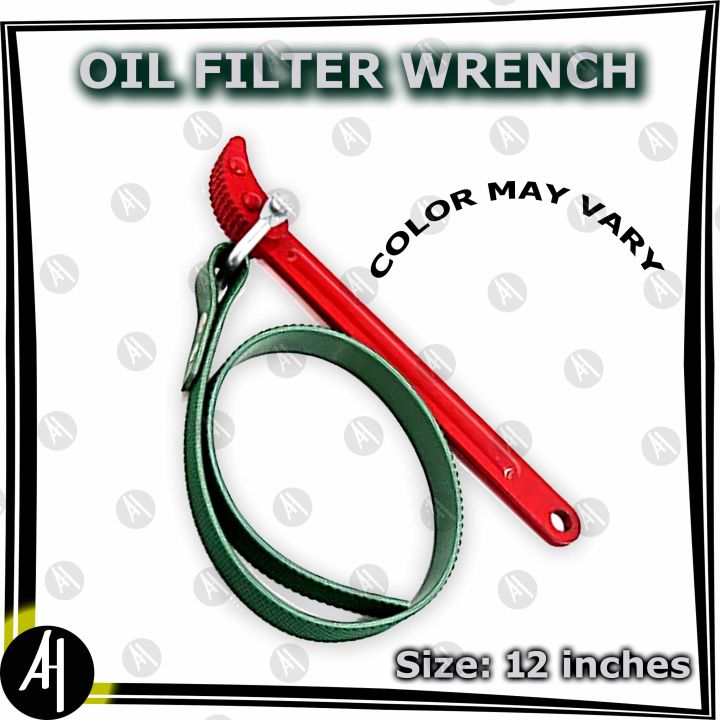 Oil Filter Wrench - Belt Type - 12"