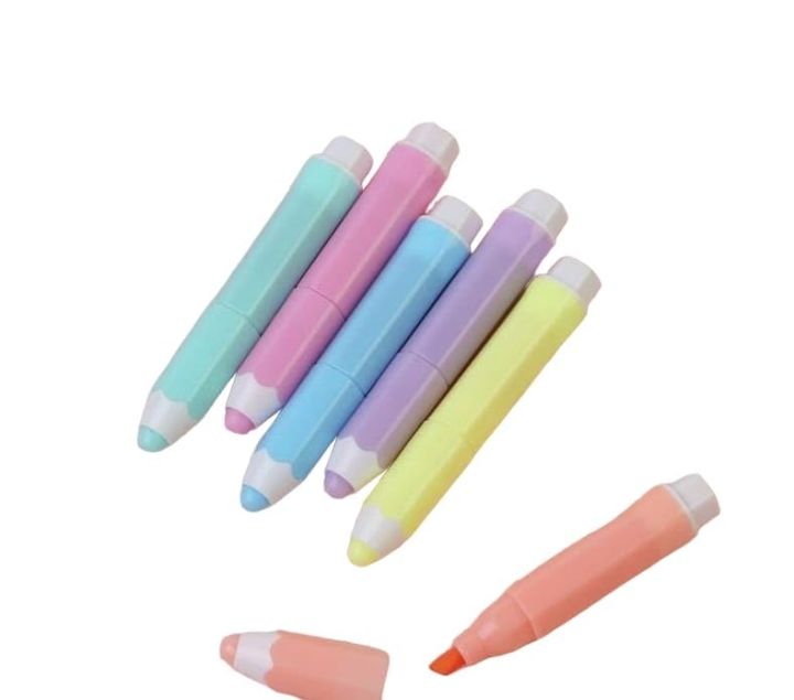Cute%20Highlighter%20Marker%20Pens%20Cute%20bottle%20Shape%20Colourful%20Highlighter%20Markers%20Pack%20of%2006%20Pcs%20-%20Image%202