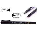 Delii Twin Permanent Marker BLACK. 