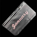 Monthly Budget Organizer Filing Products Cash Budget Envelope Zipper Bag Organizer A6 Monthly Budget Binder. 