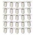 Baby assistant 25pcs Pacifier Suspender Clips 1 Inch--Great for Making Pacifier Holders, Bib Clips, Toy Holder and Many Additional Craft Items. 