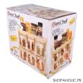 MasterChef Decora 6 Jars Spice Rack Set. 