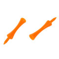50Pcs 70Mm Big Castle Golf Tees (Orange). 