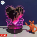 Dotz Brand Customized LED Picture Lamp, Anniversary Gift, Home Decoration Items, Birthday Names Lamp, Gift for Girls, Lamps for Bedroom, 3d Light Lamp, Night Lamp, Decoration Items, Lamp.. 