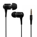 Awei ESQ3 1.2m Cable Design Noise Isolation In - ear Earphone for Smartphone Tablet PC - Black. 
