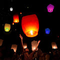 1 Pc Chinese Sky Lanterns to Release in Sky Memorial Sky Lantern with Fire Resistant Paper Floating Wishing Biodegradable Lanterns For Memorial, Birthday, Wedding, Anniversary, Celebrations and more occasion Available in Multicolors. 