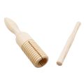 【Funny Bunny Toy Store】Musical Instrument Children Toys Sound Tube Single-threaded Ring Percussion Cylinder Croak Frog Barrel. 