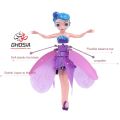 Ghosia Palace Barbie Doll Flying Fairy Hand Sensor Induction Flying Doll Girls Toy - 1123. 
