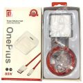 80W OnePlus Warp Charging Adapter With Cable - Power Adapter Suit. 