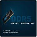 Crucial DDR5 RAM for Laptop 16GB 32GB 5600MHz 1.1V CL46 262-Pin For Notebook Module SO-DIMM. 