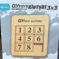 LiangCuber QY Toys 3x3 Klotski Puzzle Magnetic Sliding Number Puzzle ABS Brain Toy Tangram Jigsaw Intelligence (8-Digit Version). 