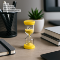 Hourglass Sand Timer – 5/10/15/20/30 minutes Sandglass Timer Clock for Study Table. 