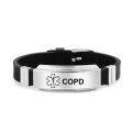 Medical Alert ID Bracelet Laser Engraved Type 1/2 Diabetes PACEMAKER Adjustable Wristband for Kids Women Men Emergency First Aid. 