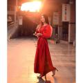 New Silk Western Style Long Maxi. 