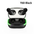 T8 TWS Wireless Bluetooth Headset 5.3 with Noise Reduction, Bass, and Touch Control. 