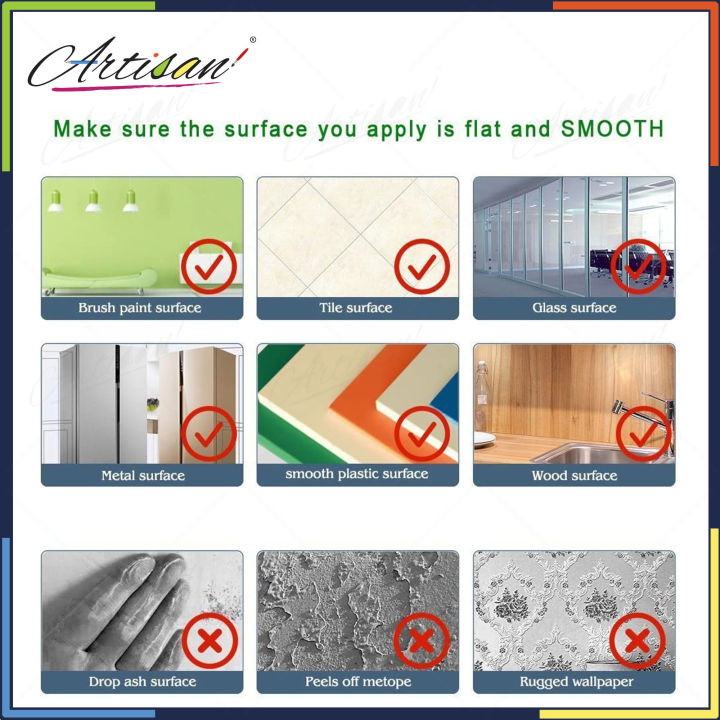 Artisan%20-%20Blackboard%20Chalkboard%20Vinyl%20Sticker%20Washable,%20Reusable%20-%20DIY%20Black%20Board%20Wall%20Adhesive%20Vinyl%20Sticker%20Roll%20-%20with%205pc%20colorful%20chalks%20-%20Image%205