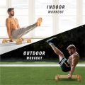 Heavy-Duty Wooden Parallettes for Calisthenics – Perfect for Push-Ups, Dips & Handstands | Push up Bars | Ideal for Gymnastics & Fitness |  | Home Gym Workout Equipment |   | Push up stands for exercise | Anti slip base. 