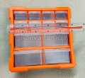 Multi purpose storage table drawers fine quality plastic wall mountable. 