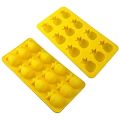 Silicone pineapple Ice cube Tray. 
